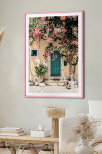 HOMEPACK Ahşap Çerçeveli Tablo Çerçeveli Poster Sanatsal Modern Duvar Dekoru BEK-8078
