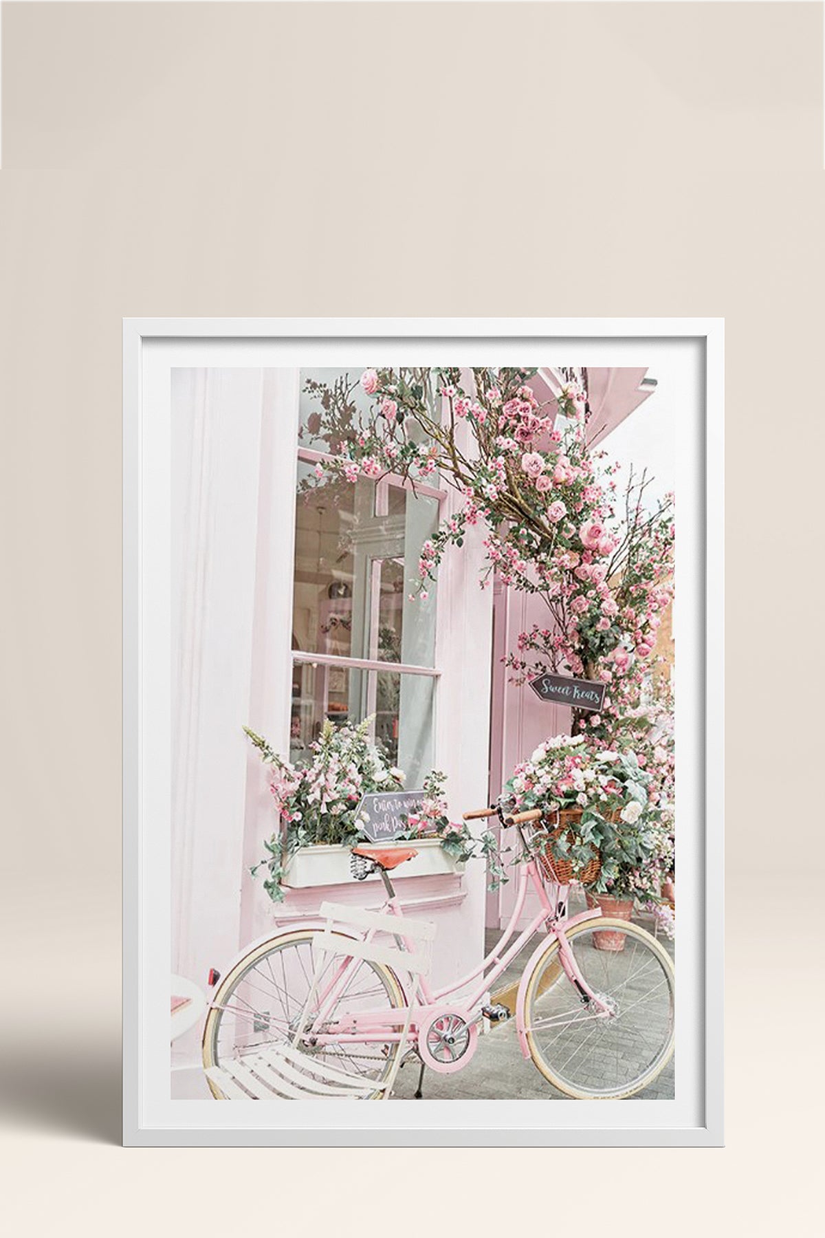 HOMEPACK Ahşap Çerçeveli Tablo Çerçeveli Poster Sanatsal Modern Duvar Dekoru BEK-8079