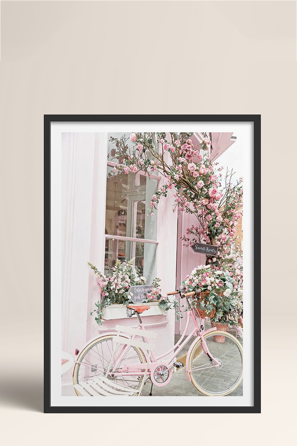 HOMEPACK Ahşap Çerçeveli Tablo Çerçeveli Poster Sanatsal Modern Duvar Dekoru BEK-8079