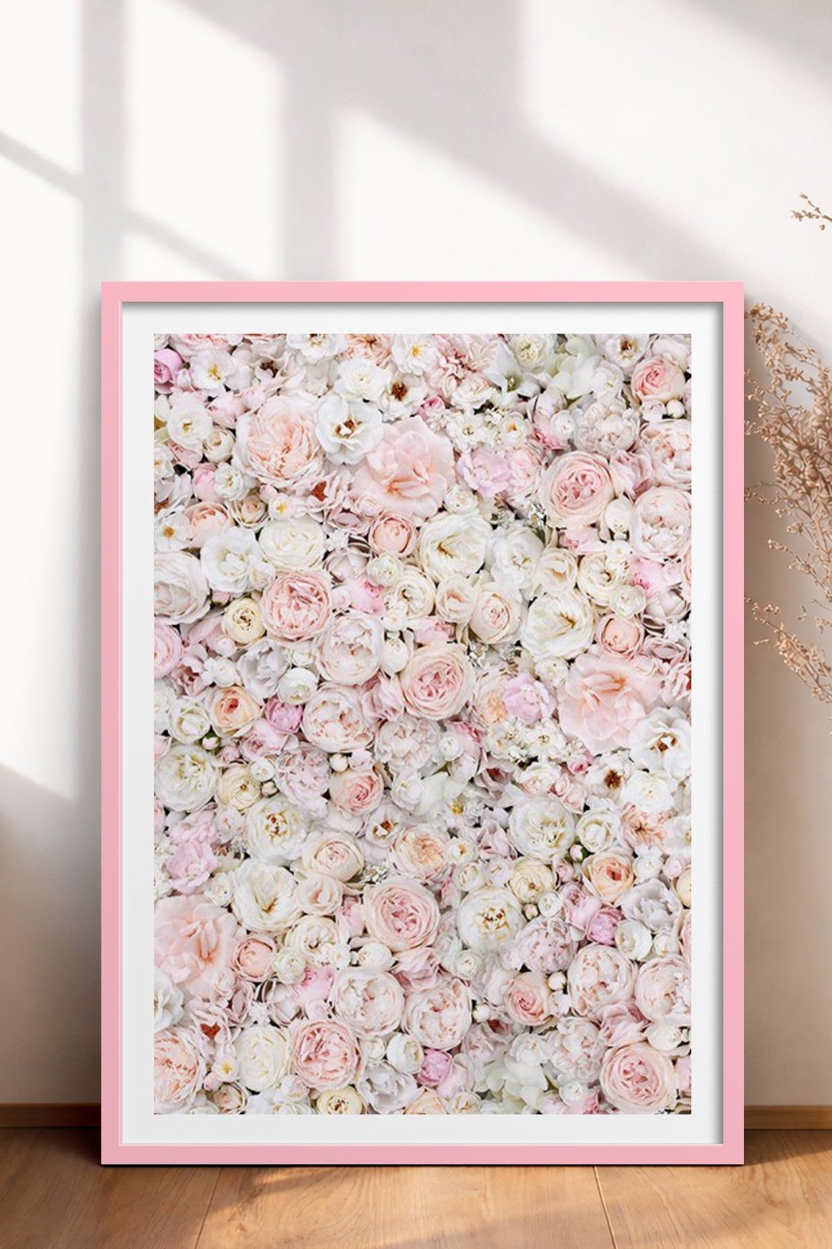 HOMEPACK Ahşap Çerçeveli Tablo Çerçeveli Poster Sanatsal Modern Duvar Dekoru BEK-8080