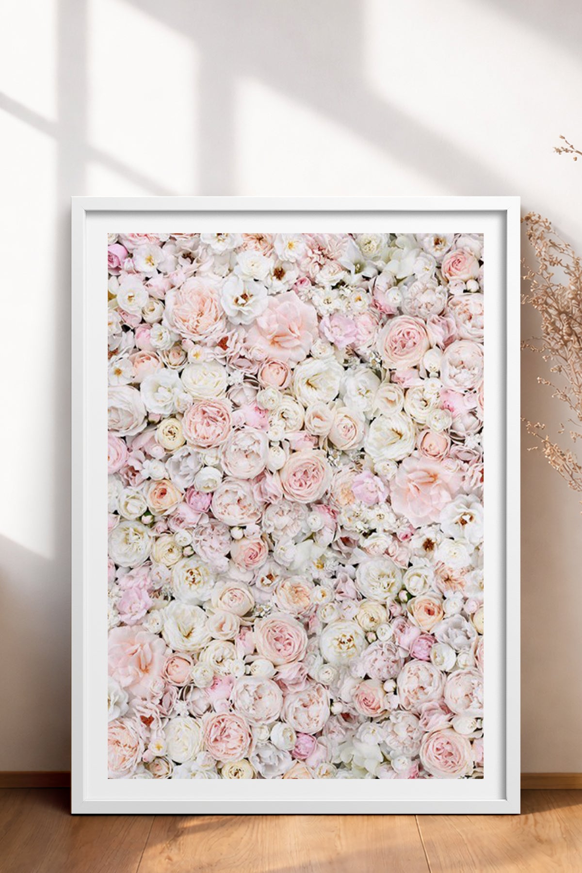 HOMEPACK Ahşap Çerçeveli Tablo Çerçeveli Poster Sanatsal Modern Duvar Dekoru BEK-8080