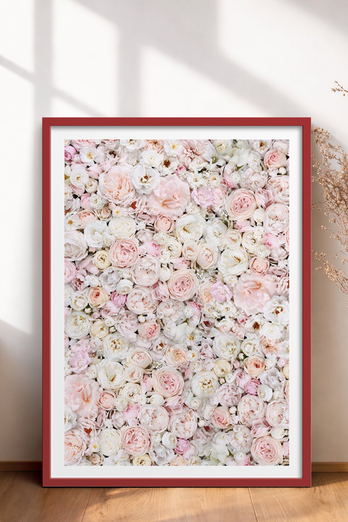 HOMEPACK Ahşap Çerçeveli Tablo Çerçeveli Poster Sanatsal Modern Duvar Dekoru BEK-8080