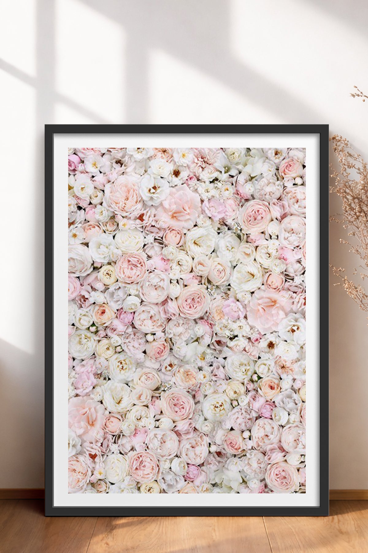 HOMEPACK Ahşap Çerçeveli Tablo Çerçeveli Poster Sanatsal Modern Duvar Dekoru BEK-8080
