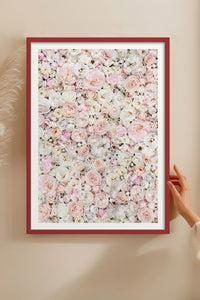 HOMEPACK Ahşap Çerçeveli Tablo Çerçeveli Poster Sanatsal Modern Duvar Dekoru BEK-8080