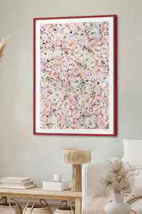 HOMEPACK Ahşap Çerçeveli Tablo Çerçeveli Poster Sanatsal Modern Duvar Dekoru BEK-8080