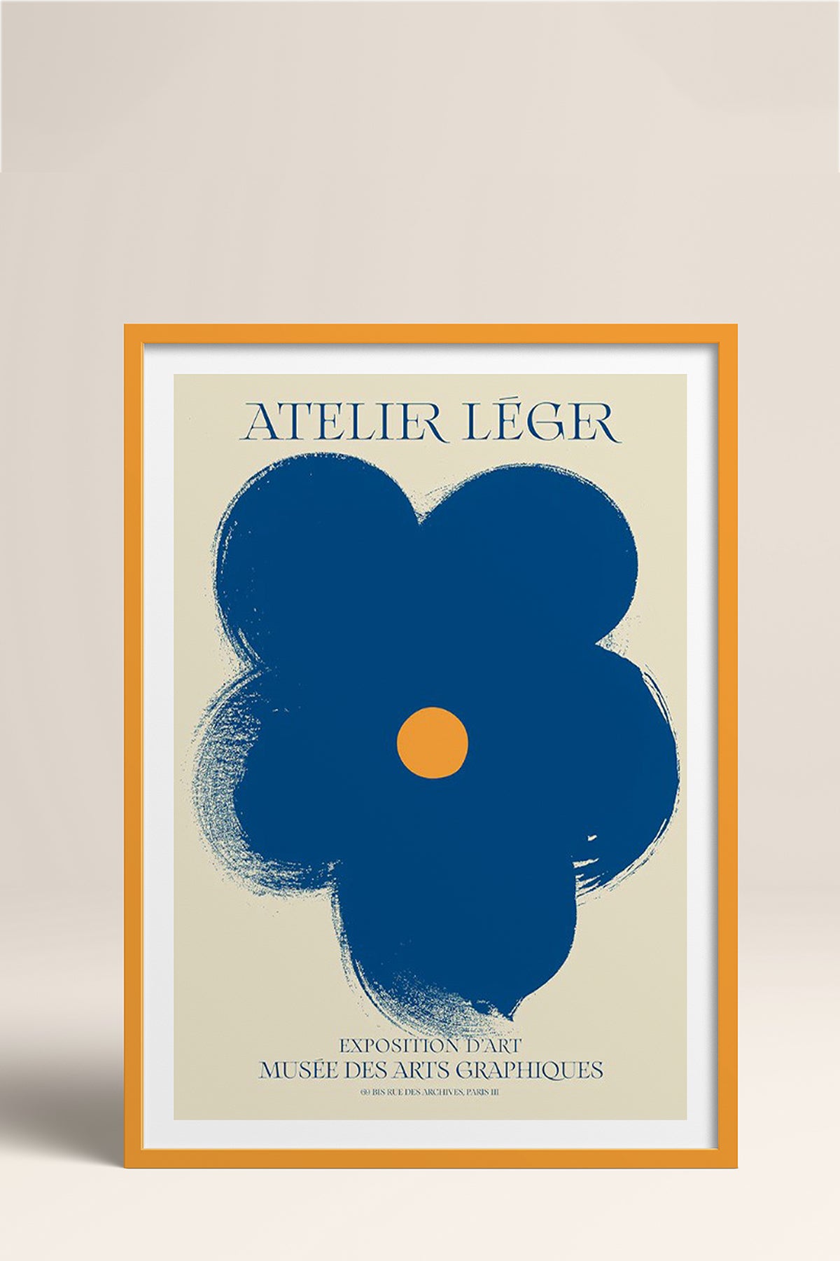 HOMEPACK Ahşap Çerçeveli Tablo Çerçeveli Poster Sanatsal Modern Duvar Dekoru BEK-8081