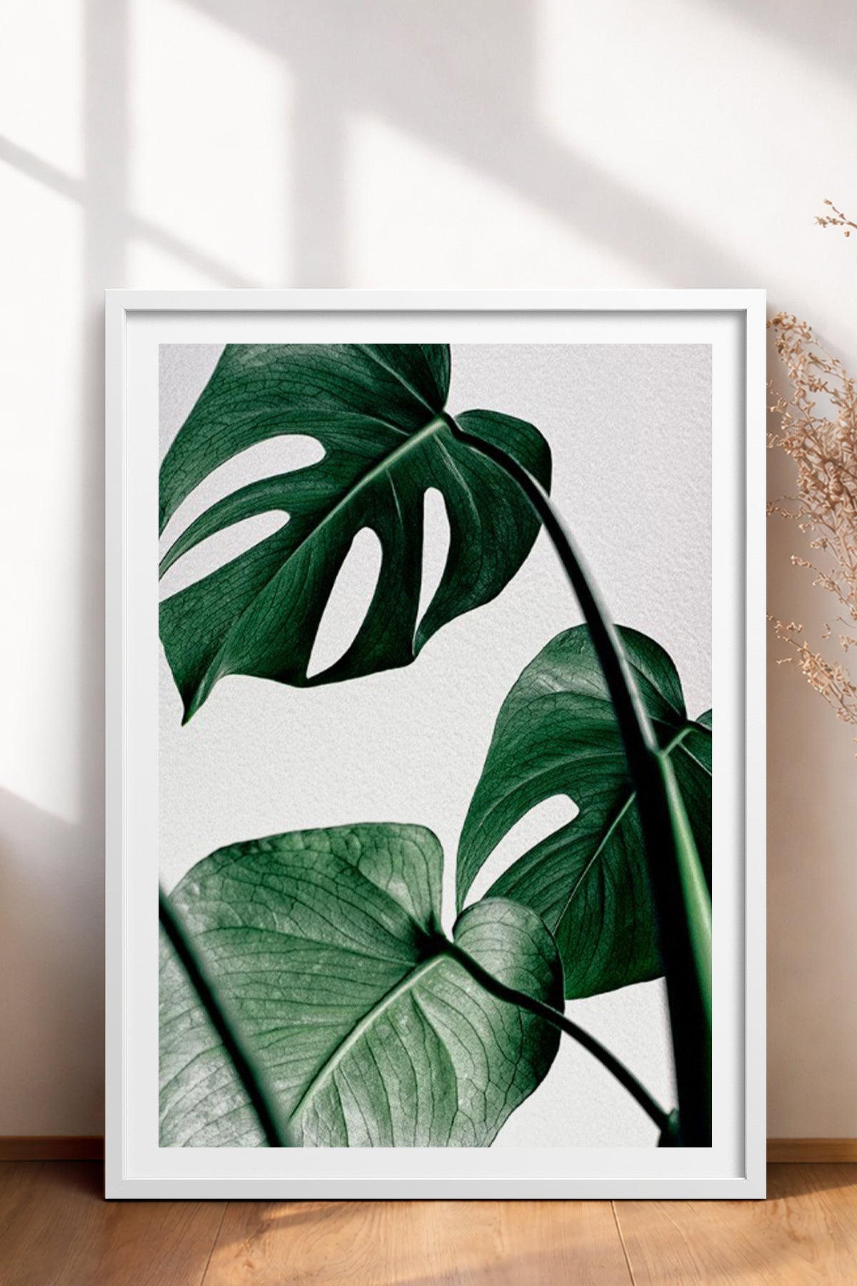 HOMEPACK Ahşap Çerçeveli Tablo Çerçeveli Poster Sanatsal Modern Duvar Dekoru BEK-8082