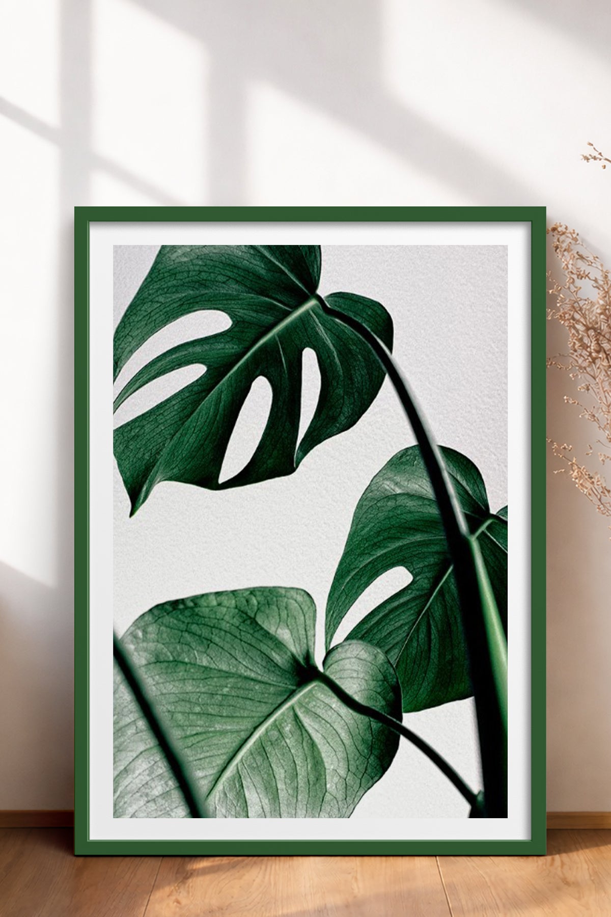 HOMEPACK Ahşap Çerçeveli Tablo Çerçeveli Poster Sanatsal Modern Duvar Dekoru BEK-8082
