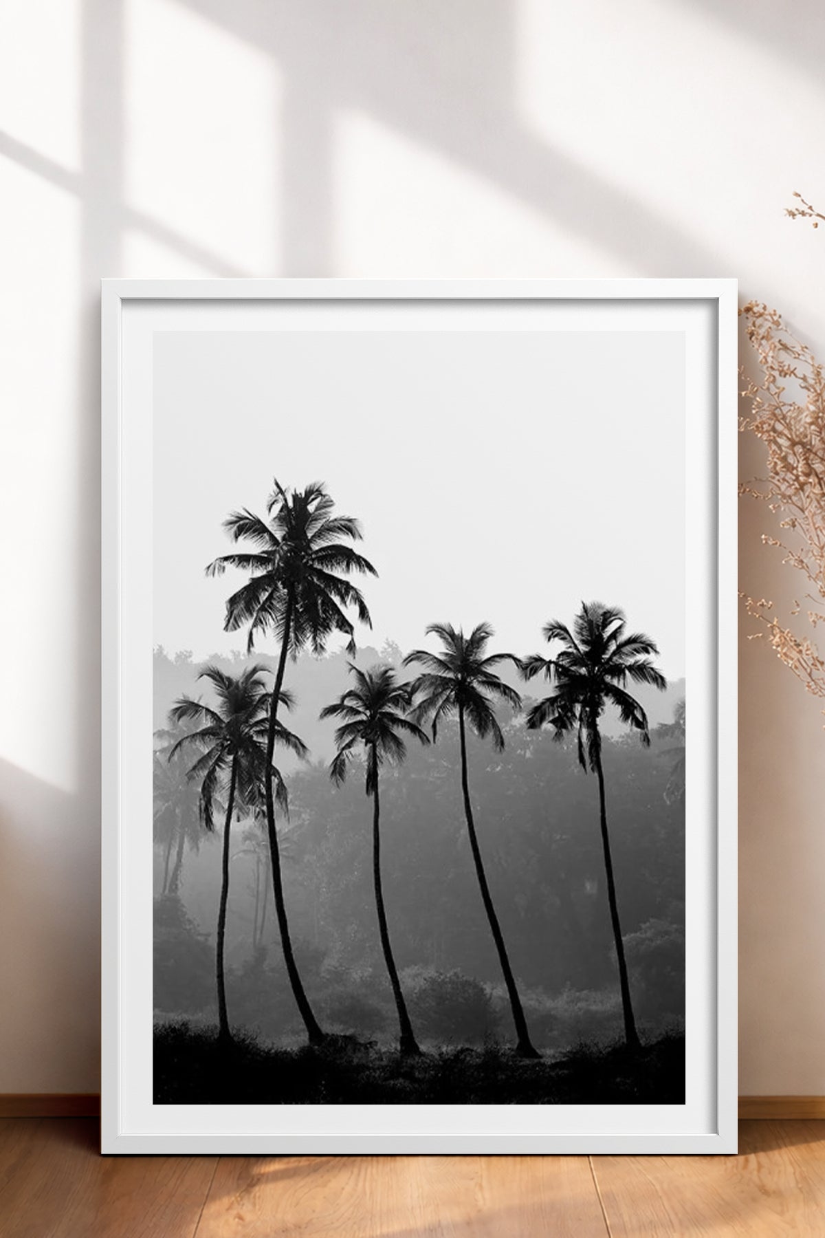 HOMEPACK Ahşap Çerçeveli Tablo Çerçeveli Poster Sanatsal Modern Duvar Dekoru BEK-8083
