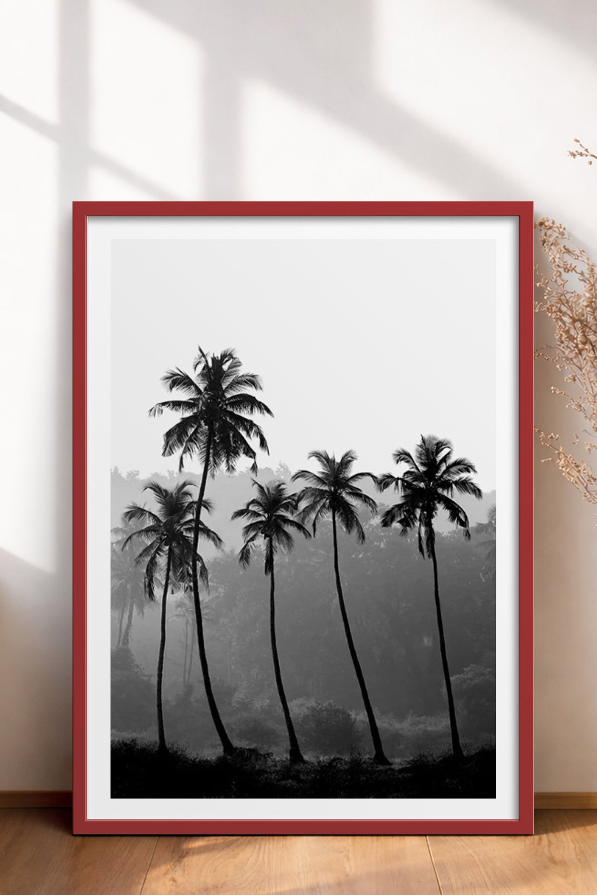 HOMEPACK Ahşap Çerçeveli Tablo Çerçeveli Poster Sanatsal Modern Duvar Dekoru BEK-8083