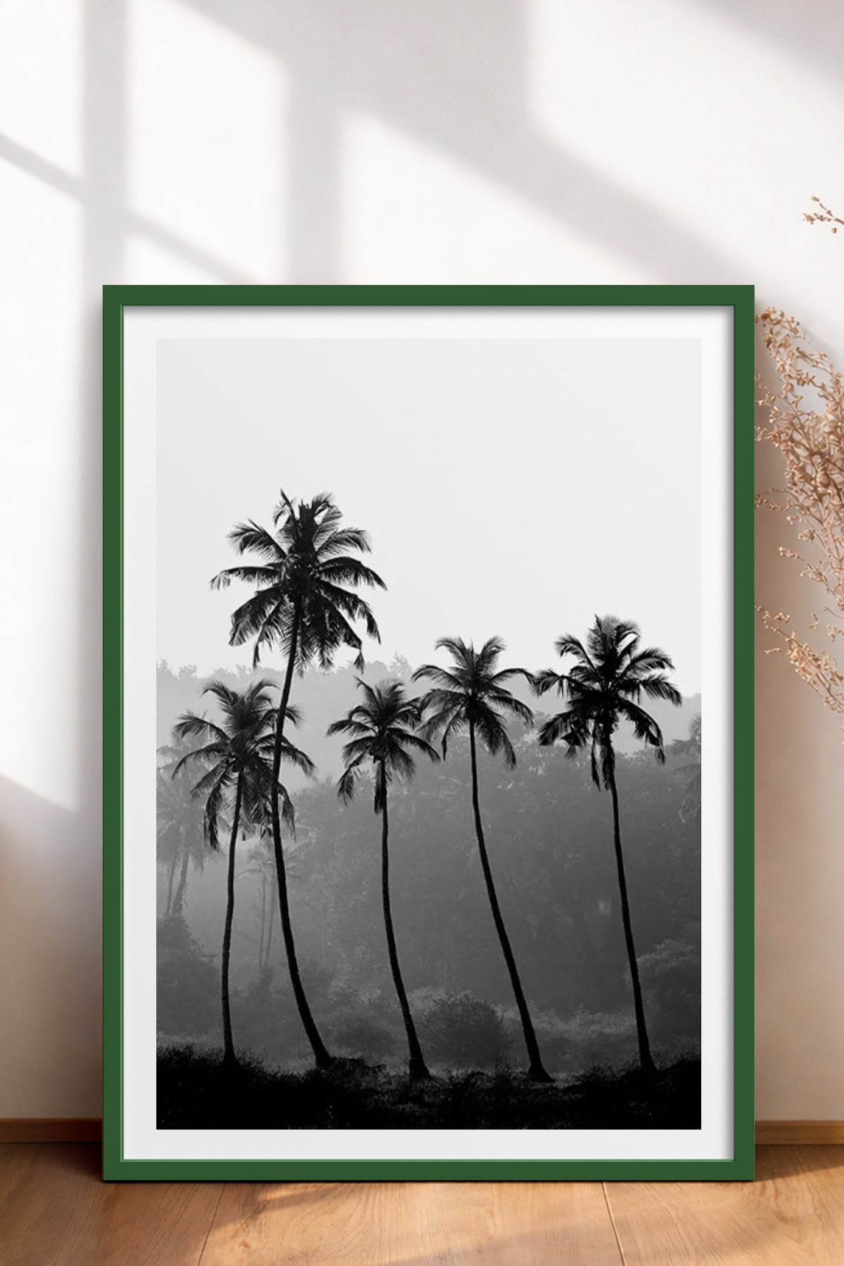HOMEPACK Ahşap Çerçeveli Tablo Çerçeveli Poster Sanatsal Modern Duvar Dekoru BEK-8083