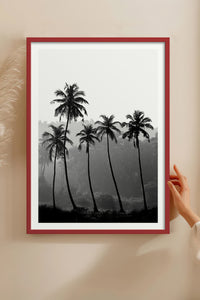 HOMEPACK Ahşap Çerçeveli Tablo Çerçeveli Poster Sanatsal Modern Duvar Dekoru BEK-8083