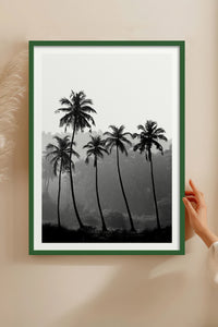 HOMEPACK Ahşap Çerçeveli Tablo Çerçeveli Poster Sanatsal Modern Duvar Dekoru BEK-8083