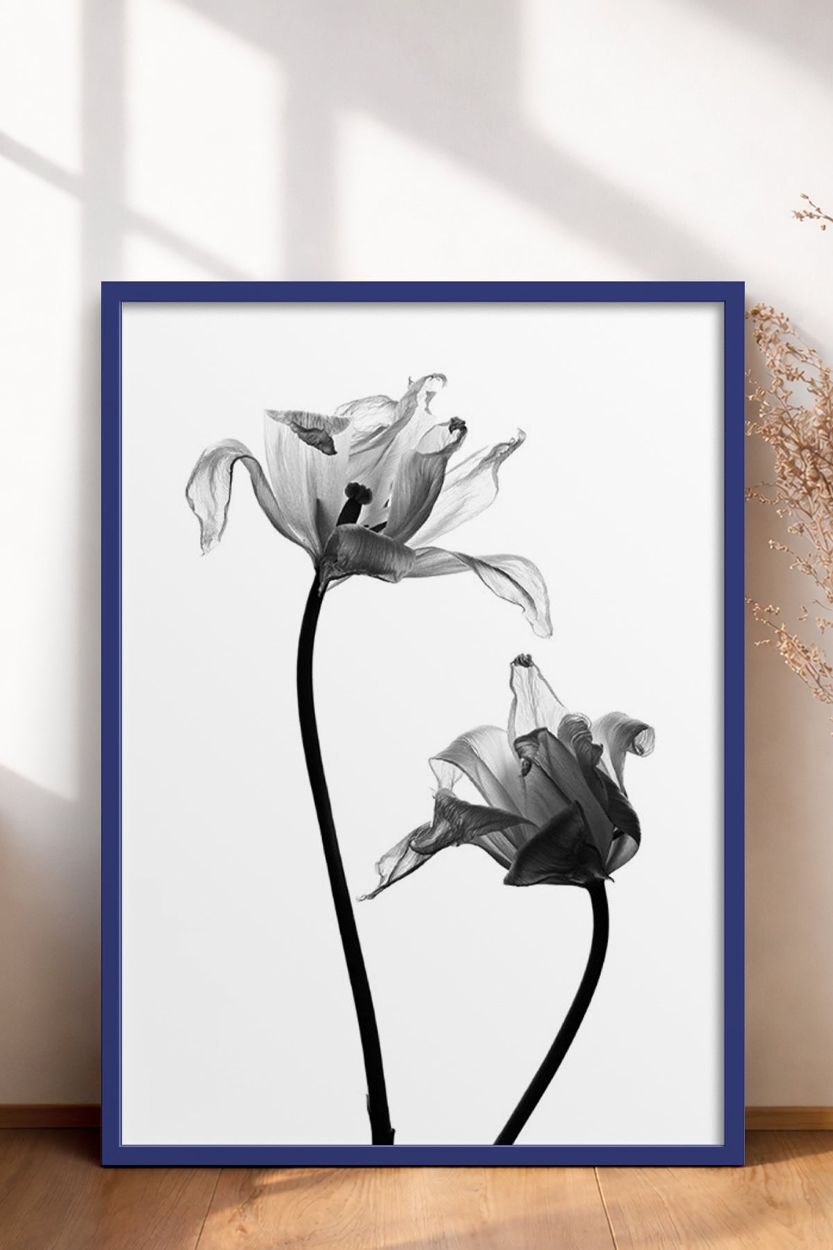HOMEPACK Ahşap Çerçeveli Tablo Çerçeveli Poster Sanatsal Modern Duvar Dekoru BEK-8084