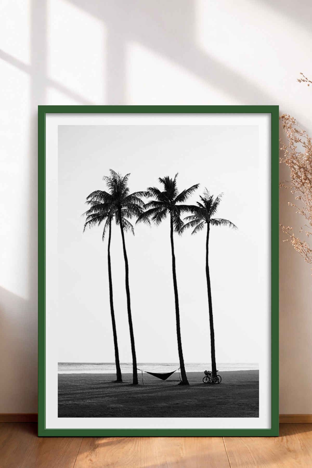 HOMEPACK Ahşap Çerçeveli Tablo Çerçeveli Poster Sanatsal Modern Duvar Dekoru BEK-8085