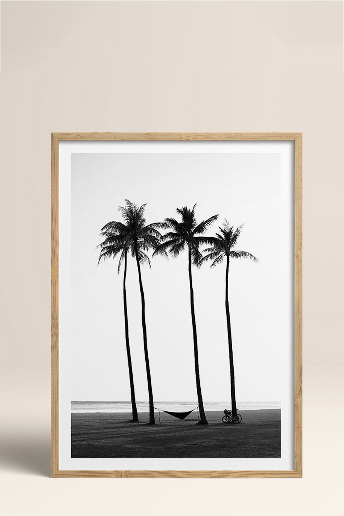 HOMEPACK Ahşap Çerçeveli Tablo Çerçeveli Poster Sanatsal Modern Duvar Dekoru BEK-8085