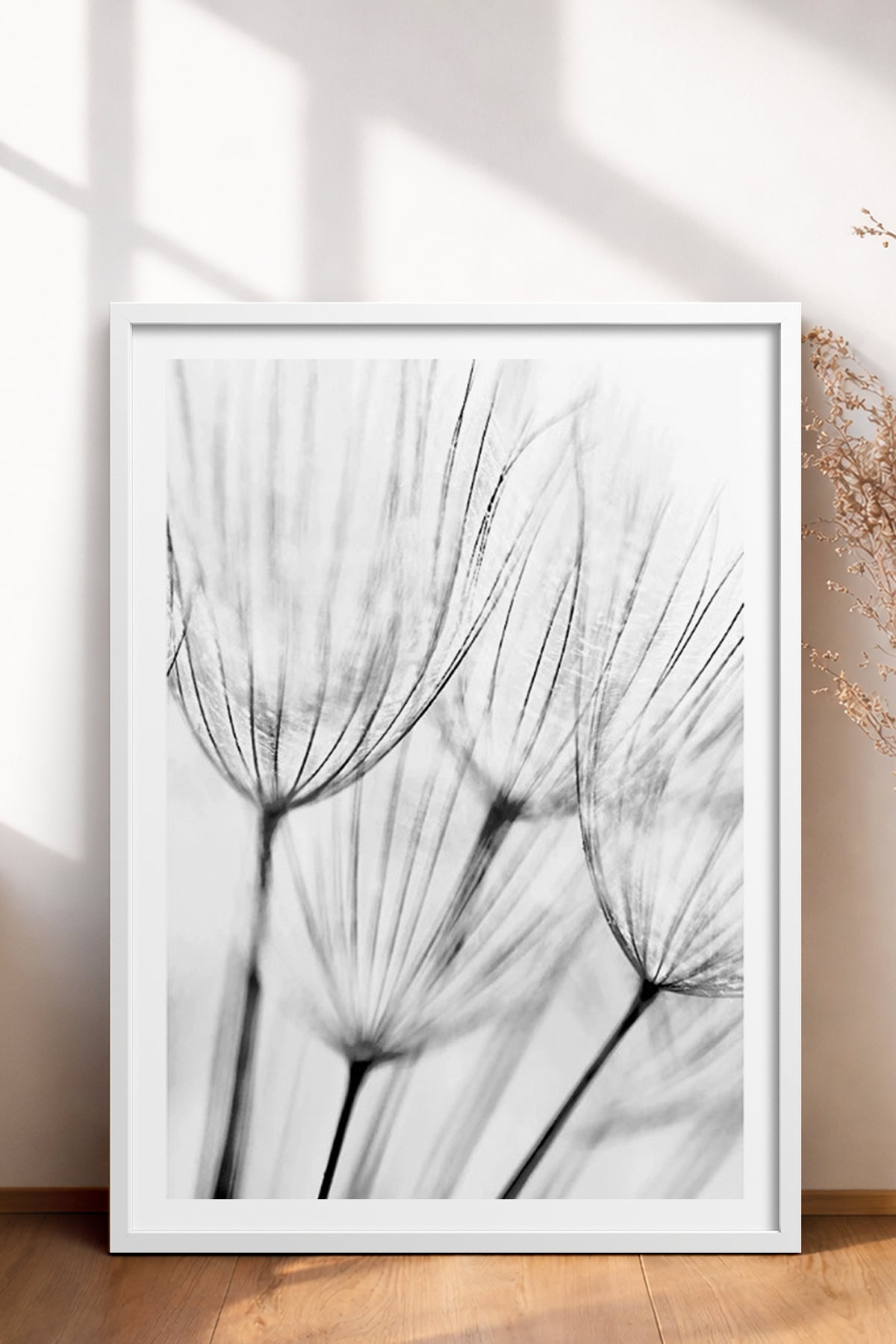HOMEPACK Ahşap Çerçeveli Tablo Çerçeveli Poster Sanatsal Modern Duvar Dekoru BEK-8086
