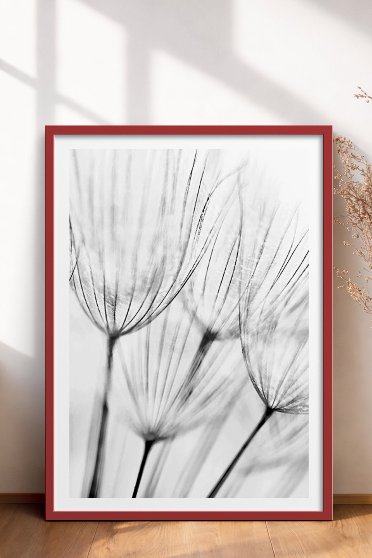 HOMEPACK Ahşap Çerçeveli Tablo Çerçeveli Poster Sanatsal Modern Duvar Dekoru BEK-8086