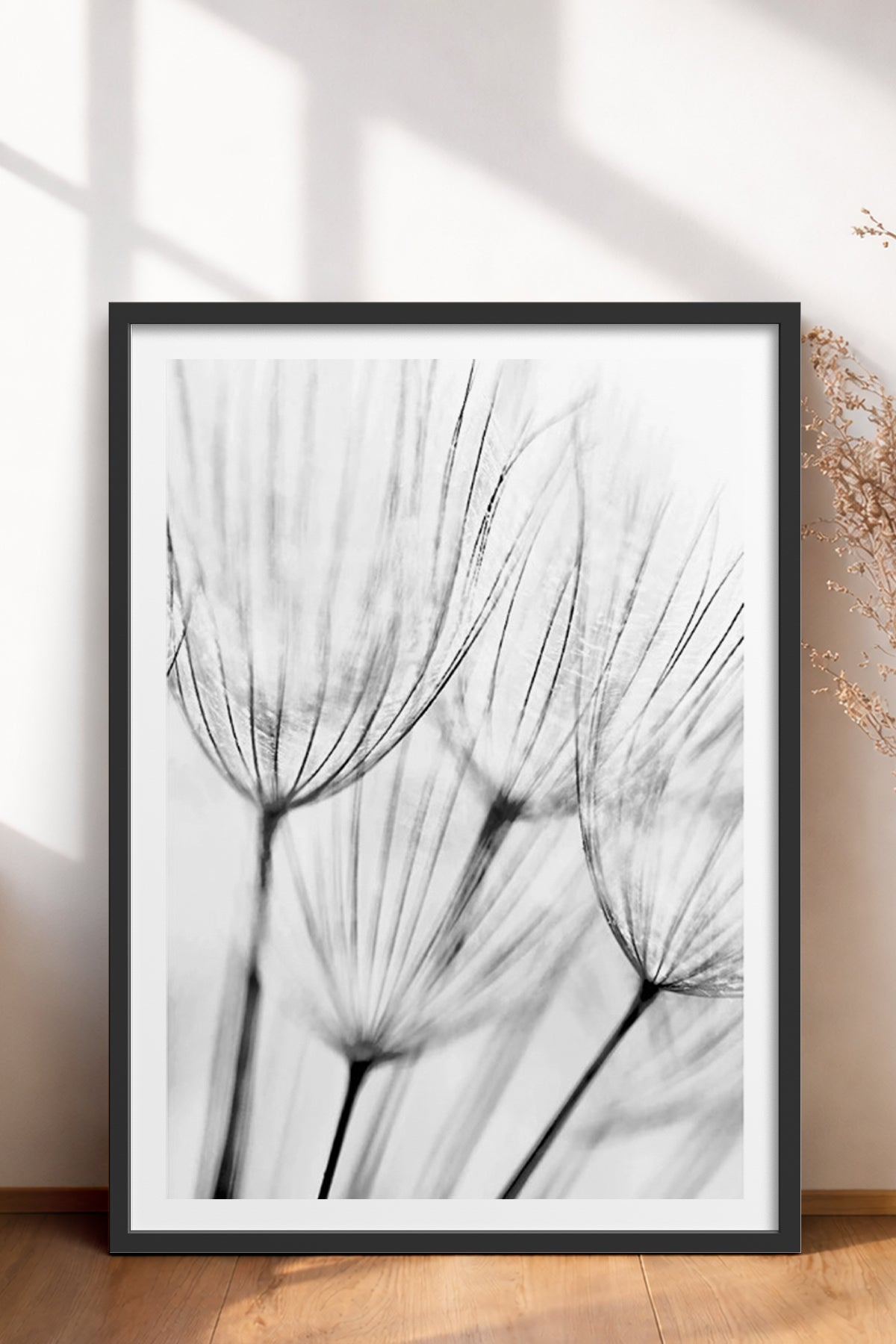 HOMEPACK Ahşap Çerçeveli Tablo Çerçeveli Poster Sanatsal Modern Duvar Dekoru BEK-8086