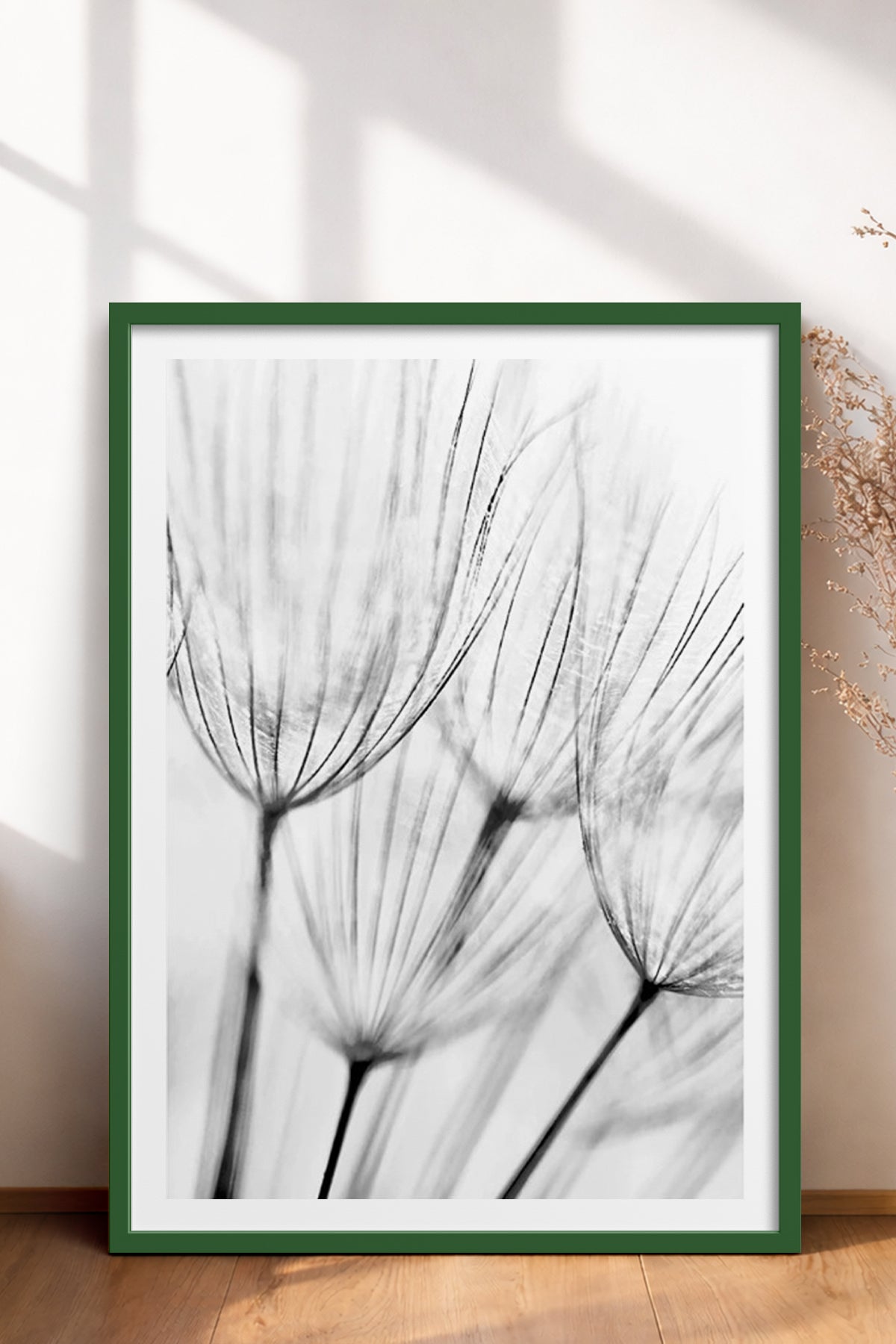 HOMEPACK Ahşap Çerçeveli Tablo Çerçeveli Poster Sanatsal Modern Duvar Dekoru BEK-8086