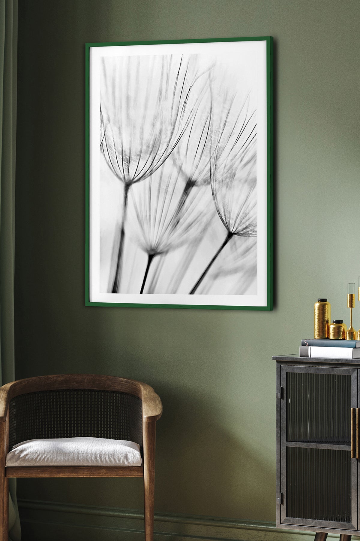 HOMEPACK Ahşap Çerçeveli Tablo Çerçeveli Poster Sanatsal Modern Duvar Dekoru BEK-8086