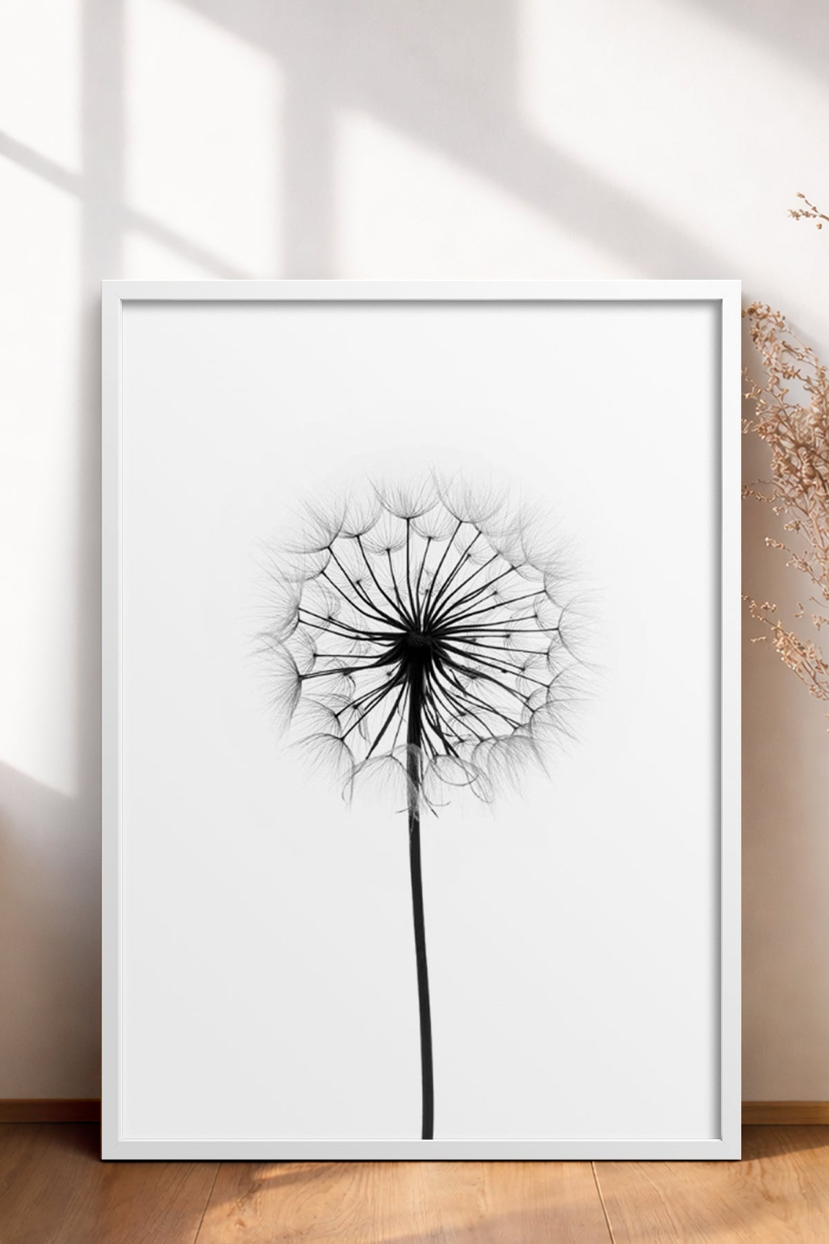 HOMEPACK Ahşap Çerçeveli Tablo Çerçeveli Poster Sanatsal Modern Duvar Dekoru BEK-8087