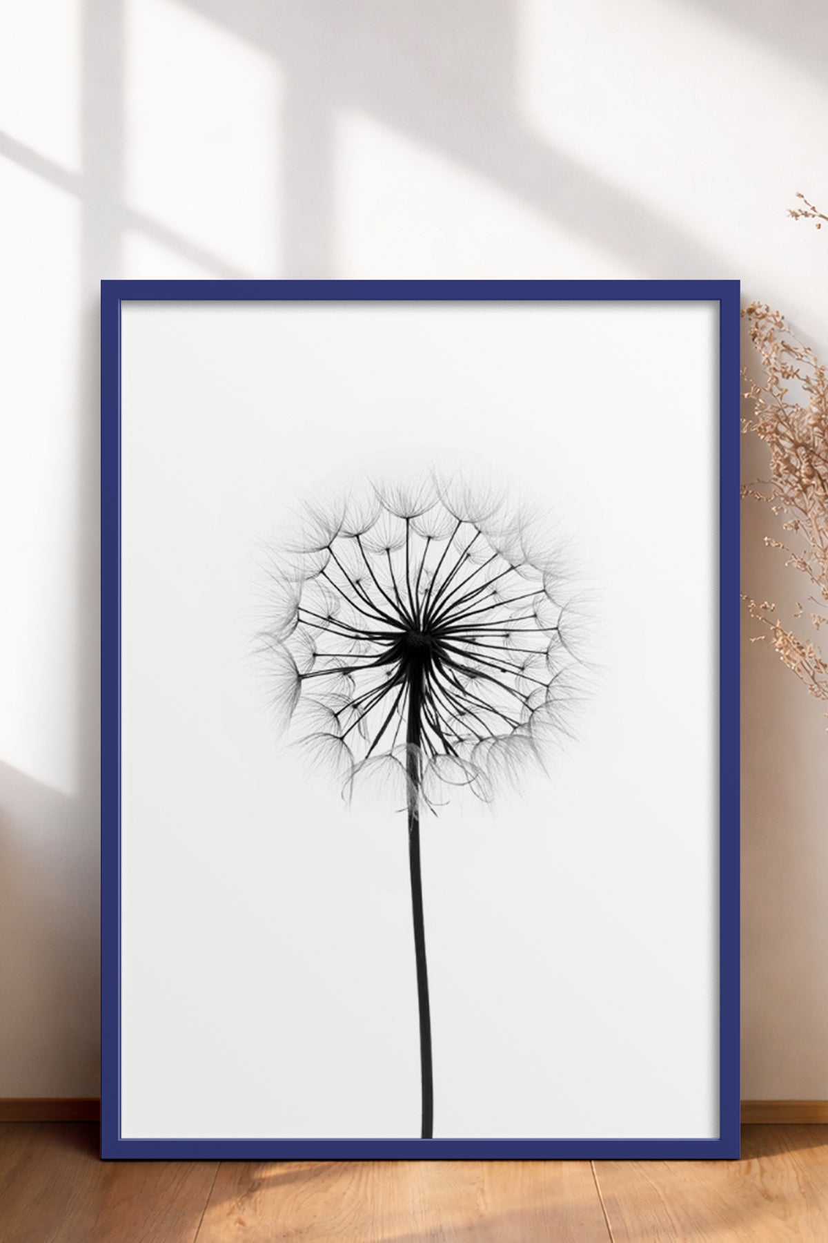 HOMEPACK Ahşap Çerçeveli Tablo Çerçeveli Poster Sanatsal Modern Duvar Dekoru BEK-8087