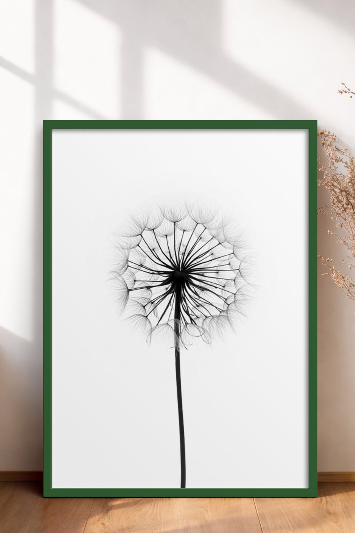 HOMEPACK Ahşap Çerçeveli Tablo Çerçeveli Poster Sanatsal Modern Duvar Dekoru BEK-8087
