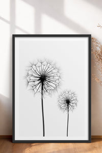 HOMEPACK Ahşap Çerçeveli Tablo Çerçeveli Poster Sanatsal Modern Duvar Dekoru BEK-8088