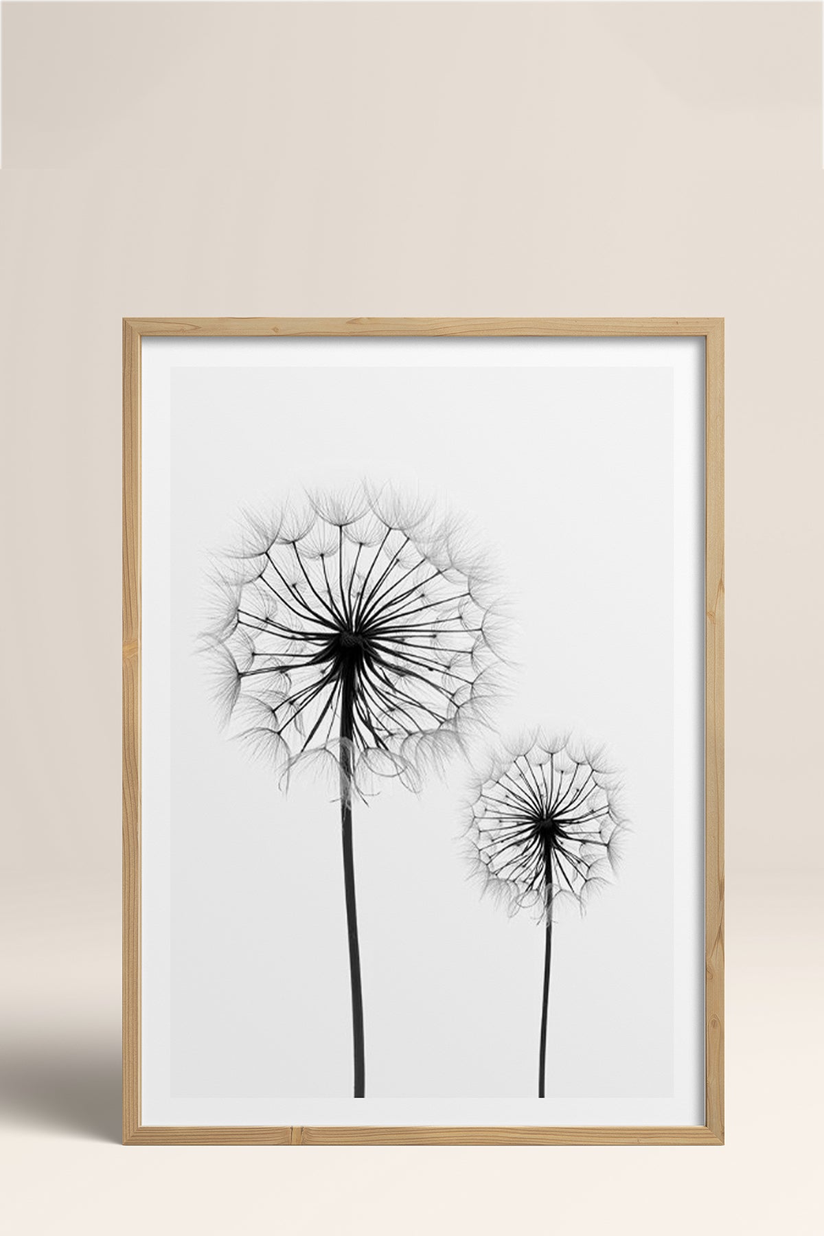 HOMEPACK Ahşap Çerçeveli Tablo Çerçeveli Poster Sanatsal Modern Duvar Dekoru BEK-8088