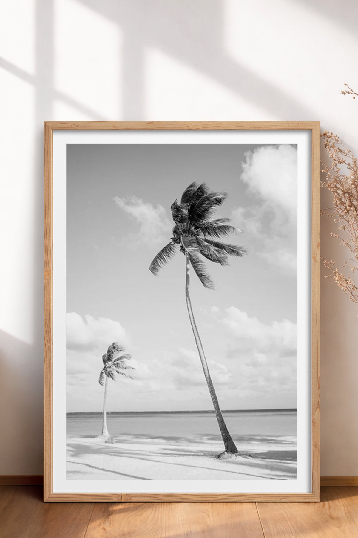 HOMEPACK Ahşap Çerçeveli Tablo Çerçeveli Poster Sanatsal Modern Duvar Dekoru BEK-8089