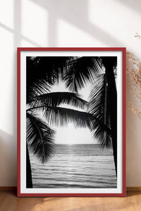 HOMEPACK Ahşap Çerçeveli Tablo Çerçeveli Poster Sanatsal Modern Duvar Dekoru BEK-8090