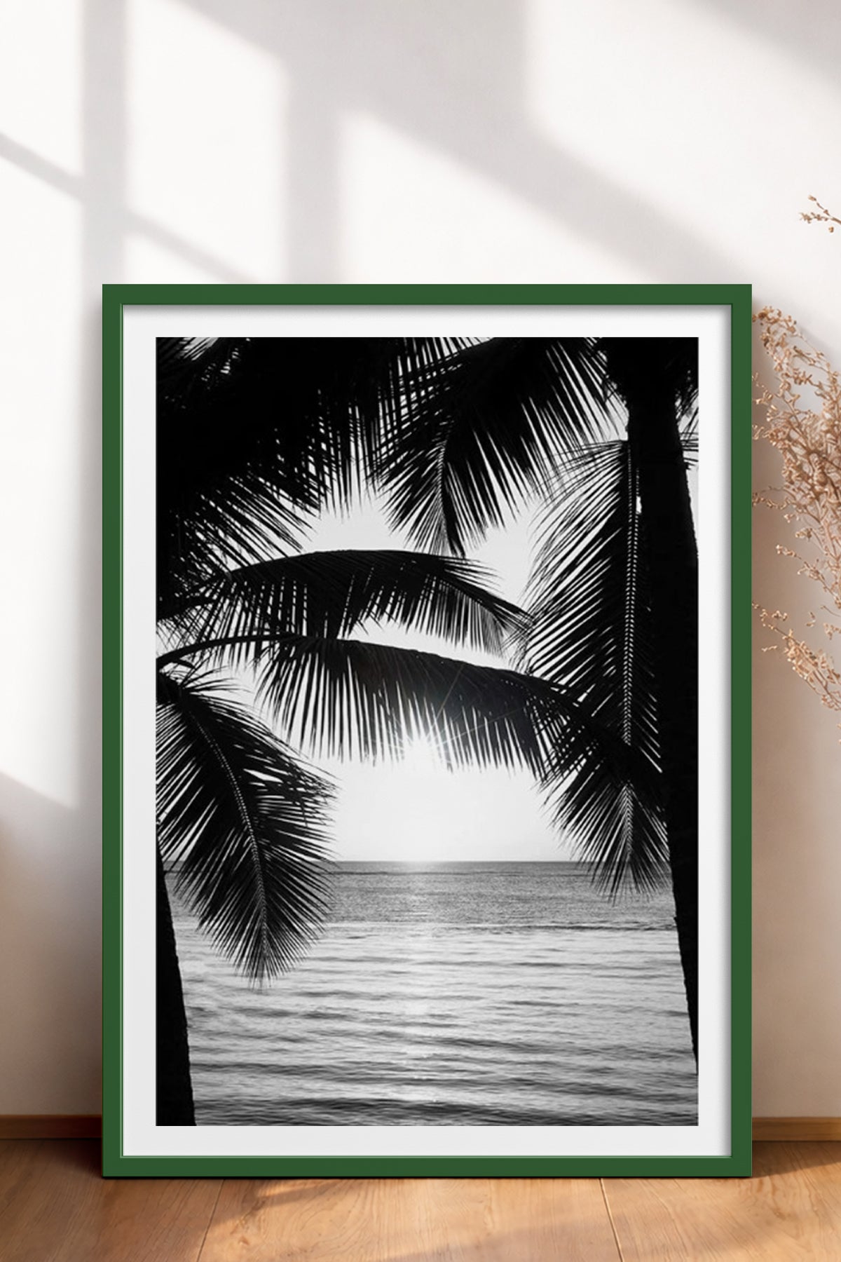 HOMEPACK Ahşap Çerçeveli Tablo Çerçeveli Poster Sanatsal Modern Duvar Dekoru BEK-8090