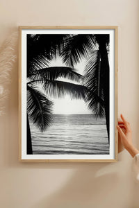 HOMEPACK Ahşap Çerçeveli Tablo Çerçeveli Poster Sanatsal Modern Duvar Dekoru BEK-8090