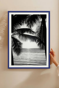 HOMEPACK Ahşap Çerçeveli Tablo Çerçeveli Poster Sanatsal Modern Duvar Dekoru BEK-8090