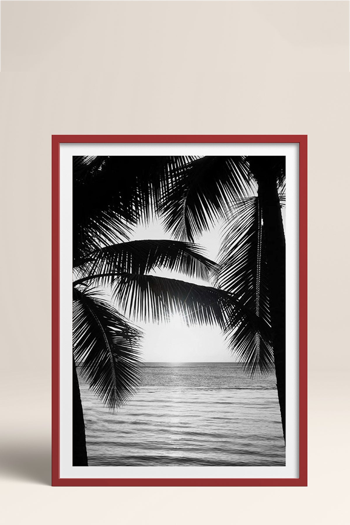HOMEPACK Ahşap Çerçeveli Tablo Çerçeveli Poster Sanatsal Modern Duvar Dekoru BEK-8090