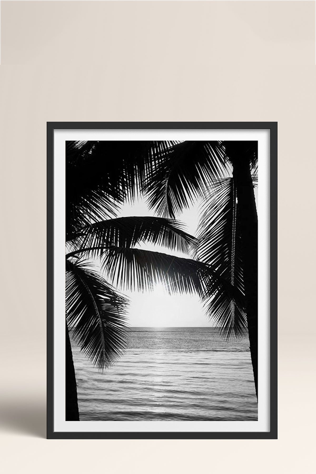 HOMEPACK Ahşap Çerçeveli Tablo Çerçeveli Poster Sanatsal Modern Duvar Dekoru BEK-8090