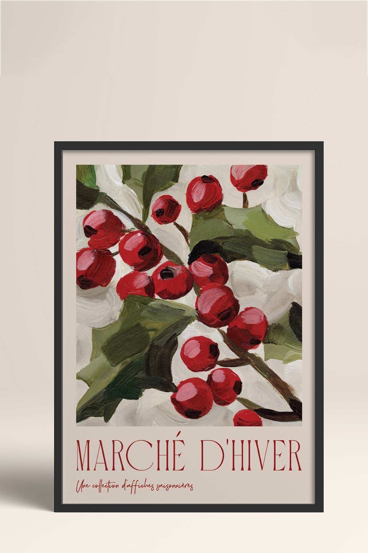 HOMEPACK Ahşap Çerçeveli Tablo Çerçeveli Poster Sanatsal Modern Duvar Dekoru BEK-8091