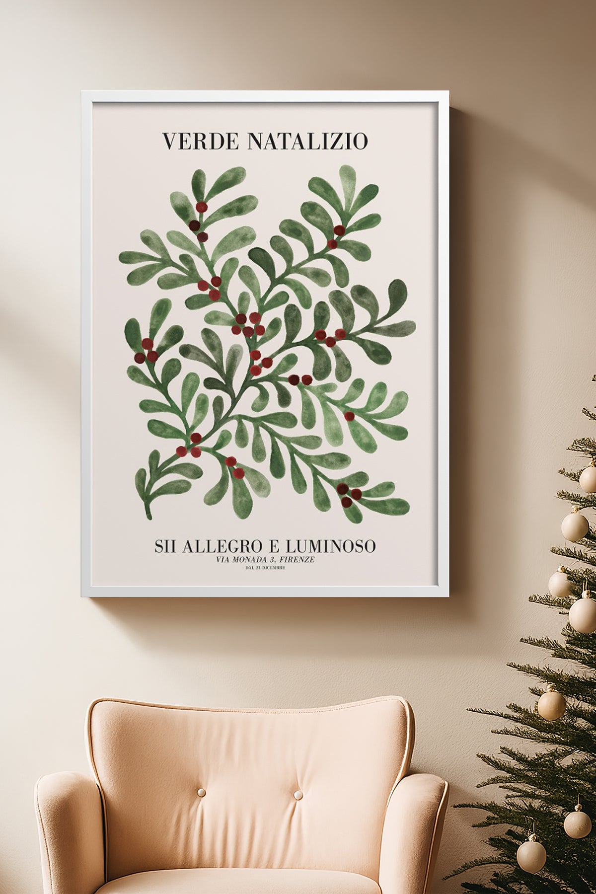 HOMEPACK Ahşap Çerçeveli Tablo Çerçeveli Poster Sanatsal Modern Duvar Dekoru BEK-8092