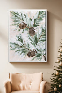 HOMEPACK Ahşap Çerçeveli Tablo Çerçeveli Poster Sanatsal Modern Duvar Dekoru BEK-8094