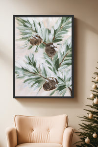 HOMEPACK Ahşap Çerçeveli Tablo Çerçeveli Poster Sanatsal Modern Duvar Dekoru BEK-8094