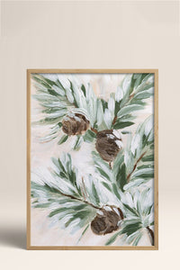 HOMEPACK Ahşap Çerçeveli Tablo Çerçeveli Poster Sanatsal Modern Duvar Dekoru BEK-8094