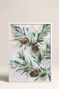 HOMEPACK Ahşap Çerçeveli Tablo Çerçeveli Poster Sanatsal Modern Duvar Dekoru BEK-8094