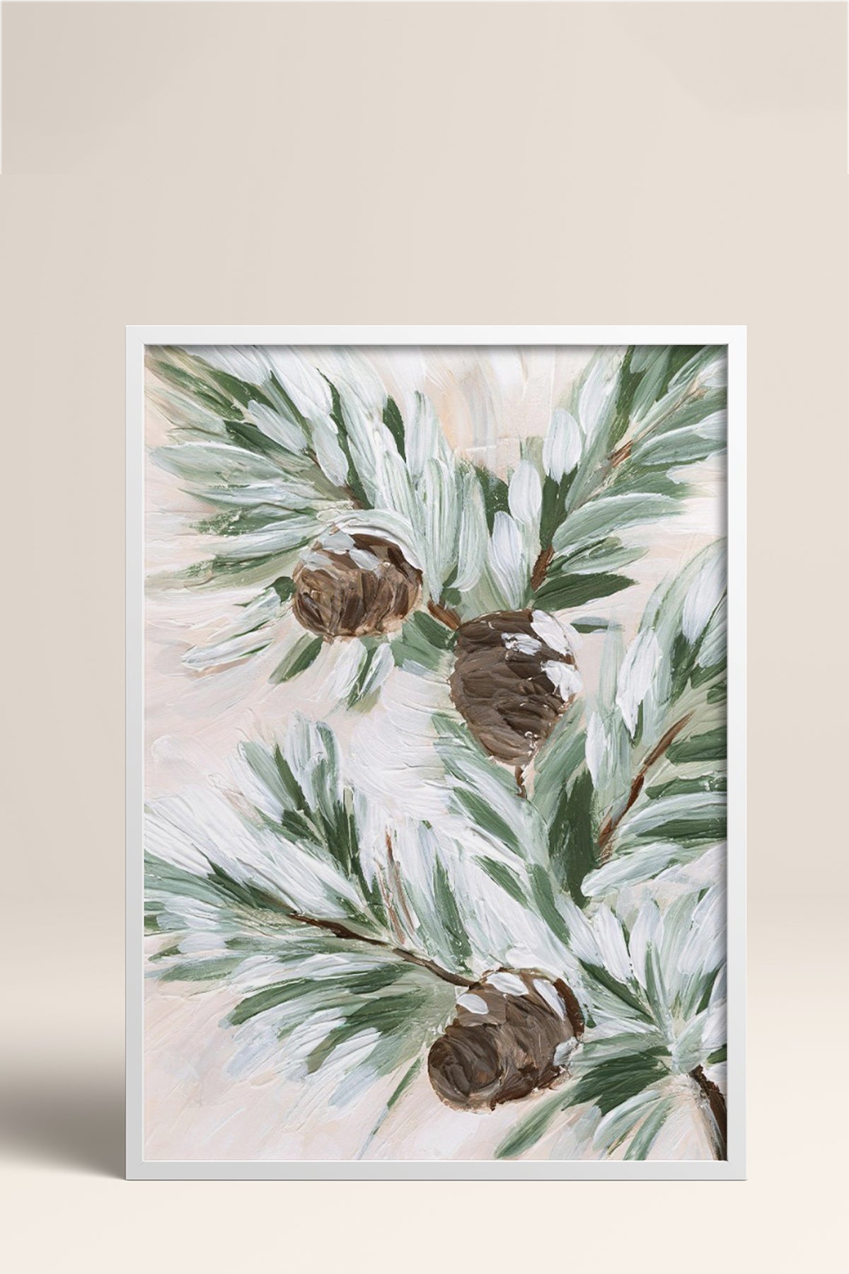 HOMEPACK Ahşap Çerçeveli Tablo Çerçeveli Poster Sanatsal Modern Duvar Dekoru BEK-8094