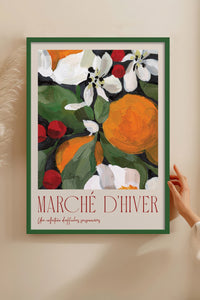 HOMEPACK Ahşap Çerçeveli Tablo Çerçeveli Poster Sanatsal Modern Duvar Dekoru BEK-8095