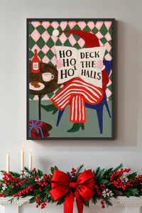 HOMEPACK Ahşap Çerçeveli Tablo Çerçeveli Poster Sanatsal Modern Duvar Dekoru BEK-8097