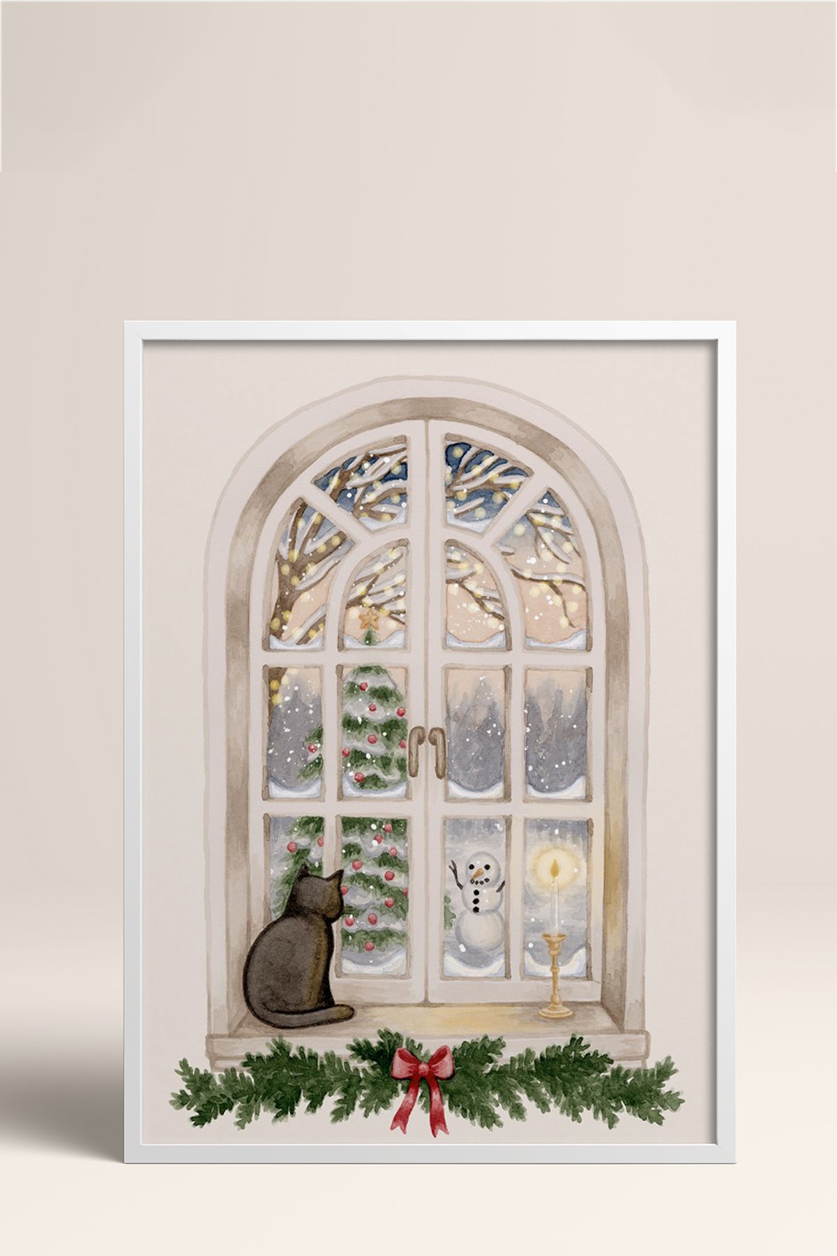 HOMEPACK Ahşap Çerçeveli Tablo Çerçeveli Poster Sanatsal Modern Duvar Dekoru BEK-8098