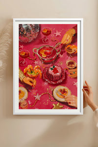 HOMEPACK Ahşap Çerçeveli Tablo Çerçeveli Poster Sanatsal Modern Duvar Dekoru BEK-8099