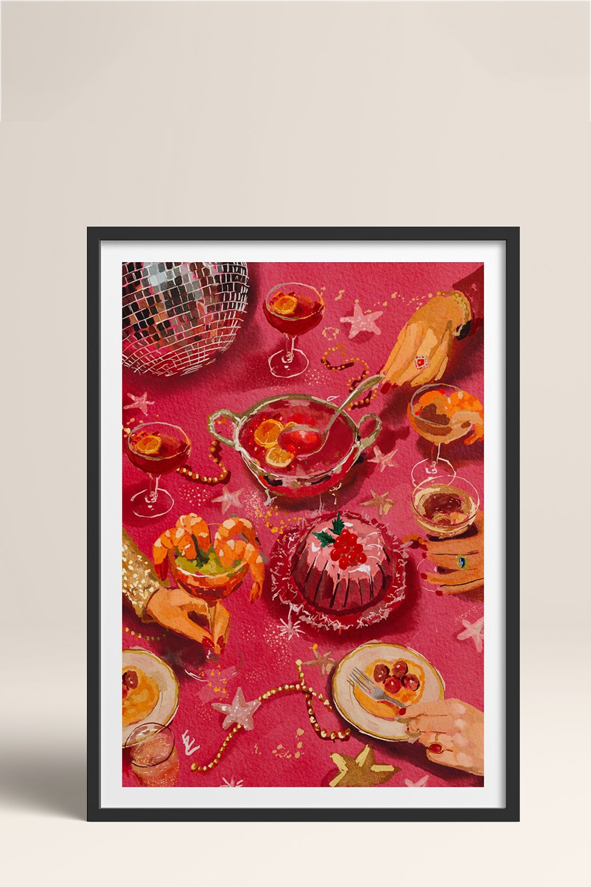 HOMEPACK Ahşap Çerçeveli Tablo Çerçeveli Poster Sanatsal Modern Duvar Dekoru BEK-8099