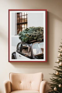 HOMEPACK Ahşap Çerçeveli Tablo Çerçeveli Poster Sanatsal Modern Duvar Dekoru BEK-8101